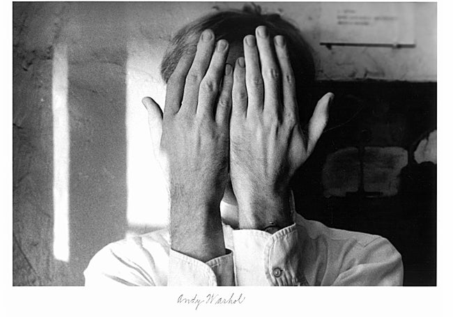 'Andy Warhol, 1958'.