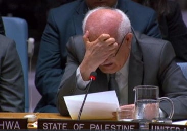 El representante palestino ante la ONU rompe a llorar: «¿Cómo se puede tolerar este horror?»