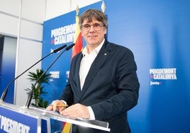El expresidente de la Generalitat, Carles Puigdemont.