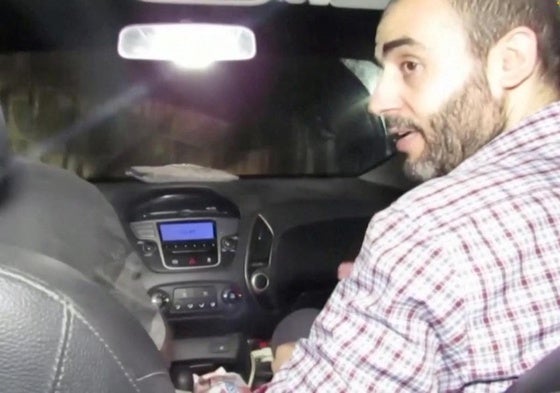 Mohammed Sinwar en la última imagen conocida de él.