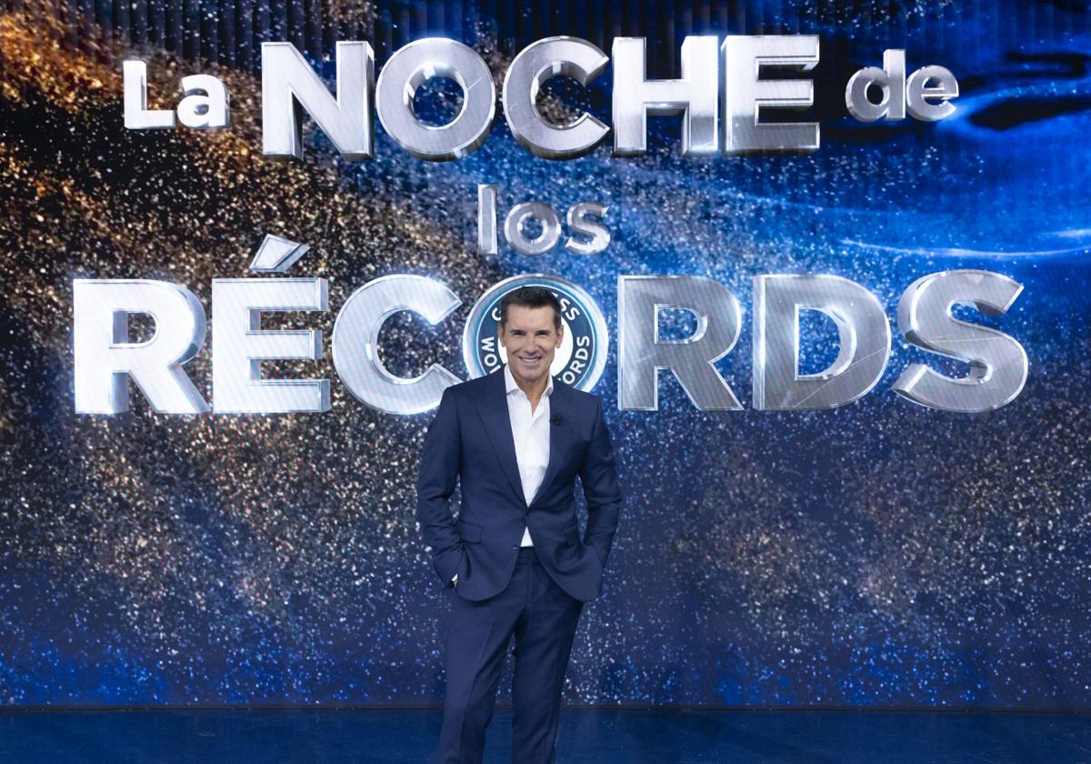 Jesús Vázquez, in a promotional image for 'The Night of Records'.