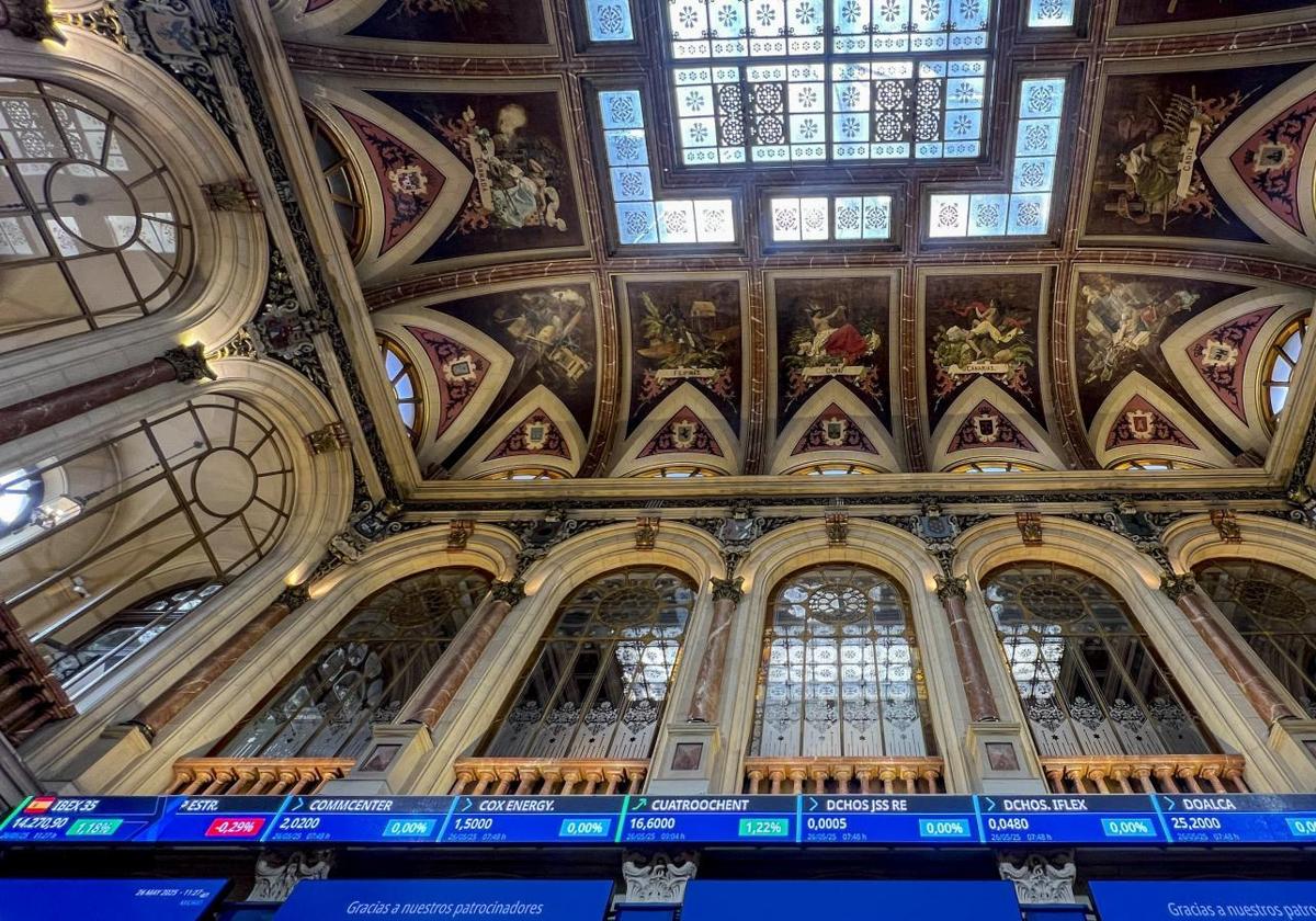 The Madrid Stock Exchange.