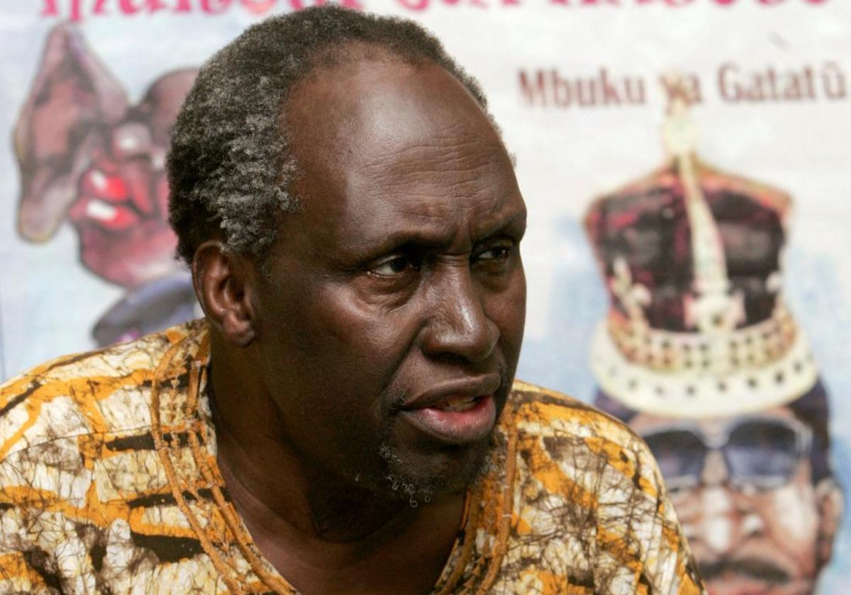 Kenyan writer Ngugi Wa Thiong'o