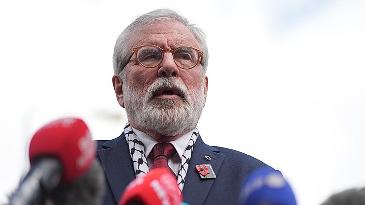La BBC indemnizará con 100.000 euros a Gerry Adams por difamación