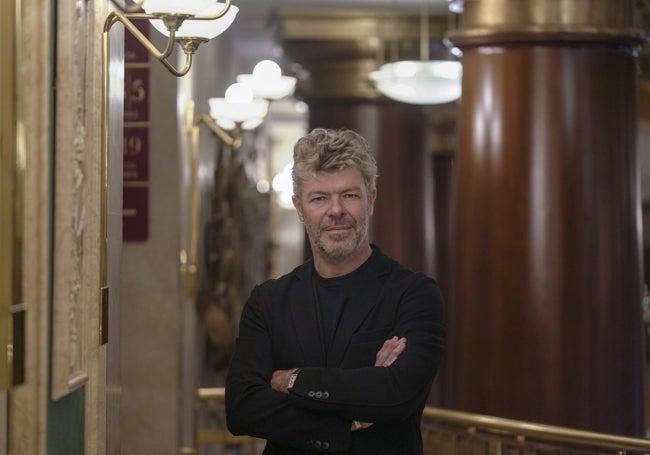 El director de orquesta granadino, en el Teatro Real.
