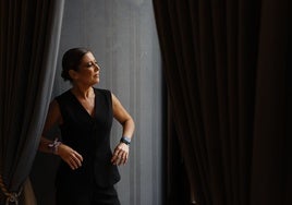 La bailaora y coreógrafa Sara Baras, Premio Turium, representa estos días su espectáculo 'Vuela'.