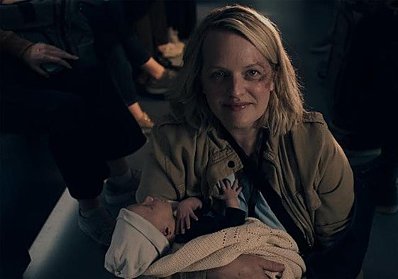Elisabeth Moss, en 'El cuento de la criada'