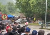 Una salida de pista de un coche en un rallye en Cantabria deja varios heridos