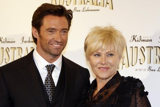 Hugh Jackman y Deborra-Lee Furness en una foto de archivo.