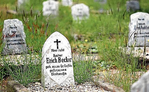 Tumbas de soldados alemanes.