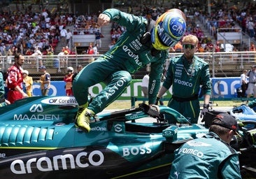 Alonso ve un cambio de tendencia en Aston Martin: «Nos los merecíamos ya»