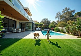 El mejor césped artificial para tener tu jardín siempre perfecto