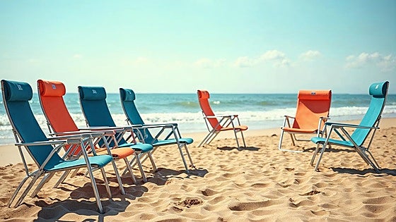 Estrena la temporada de playa con una de estas sillas para disfrutar a la orilla del mar