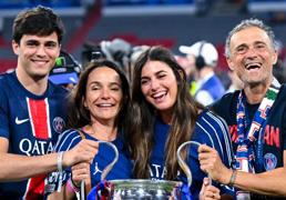 Así es Elena Cullell, la mujer de Luis Enrique: 30 años juntos, dos hijos deportistas y su batalla más dura
