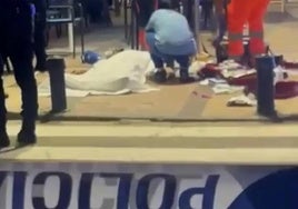 Lugar del asesinato.
