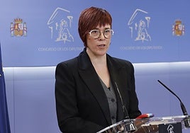 La portavoz de Compromís en el Congreso, Águeda Micó.