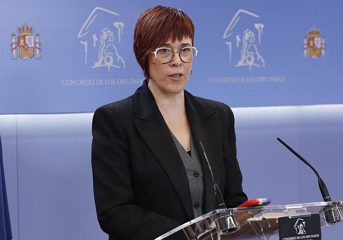 La portavoz de Compromís en el Congreso, Águeda Micó.