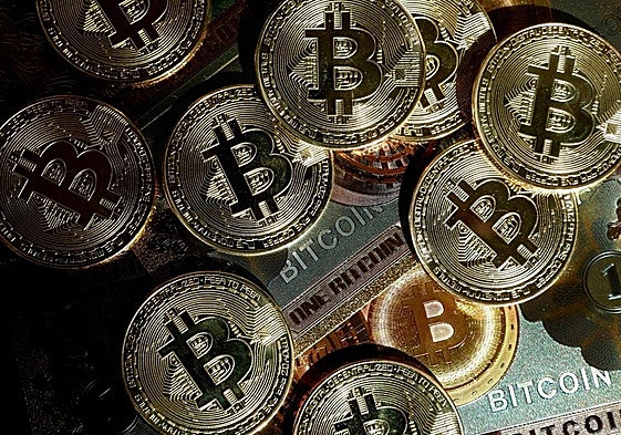 Imagen de recurso del bitcóin.