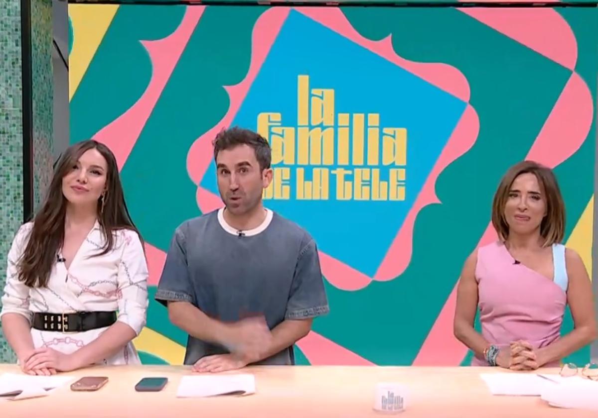 Inés Hernand, Aitor Albizua y María Patiño, el pasado lunes.