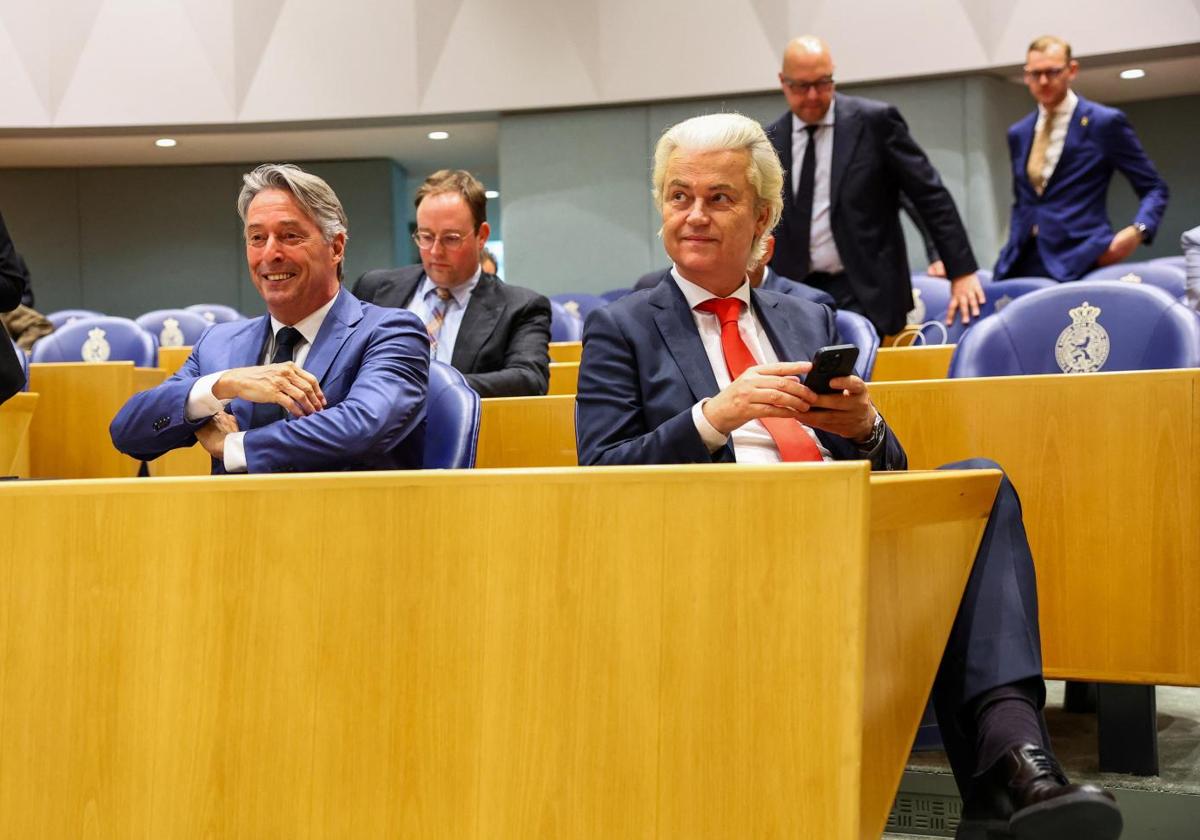 El líder de extrema derecha neerlandés Geert Wilders.