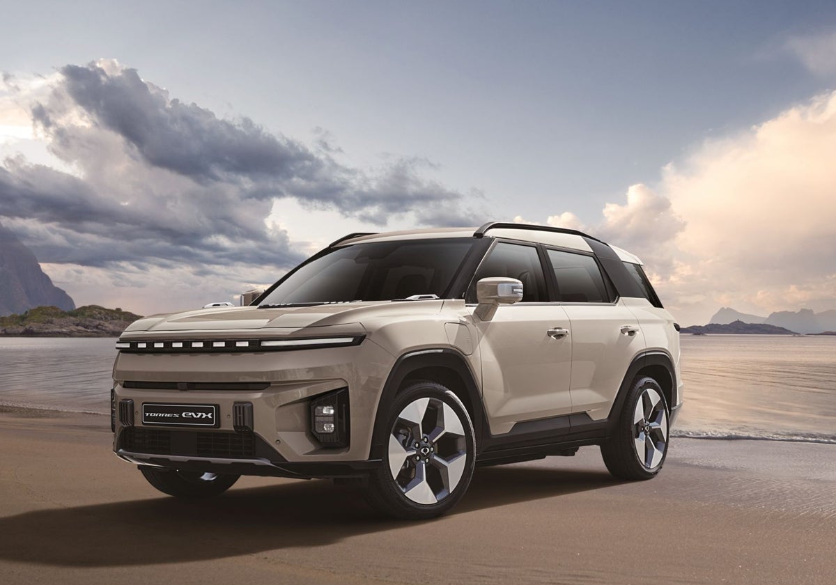 The electric Torres boasts a range of 462 kilometres.