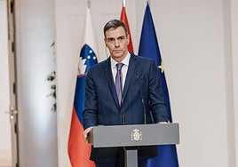 El presidente del Gobierno, Pedro Sánchez.