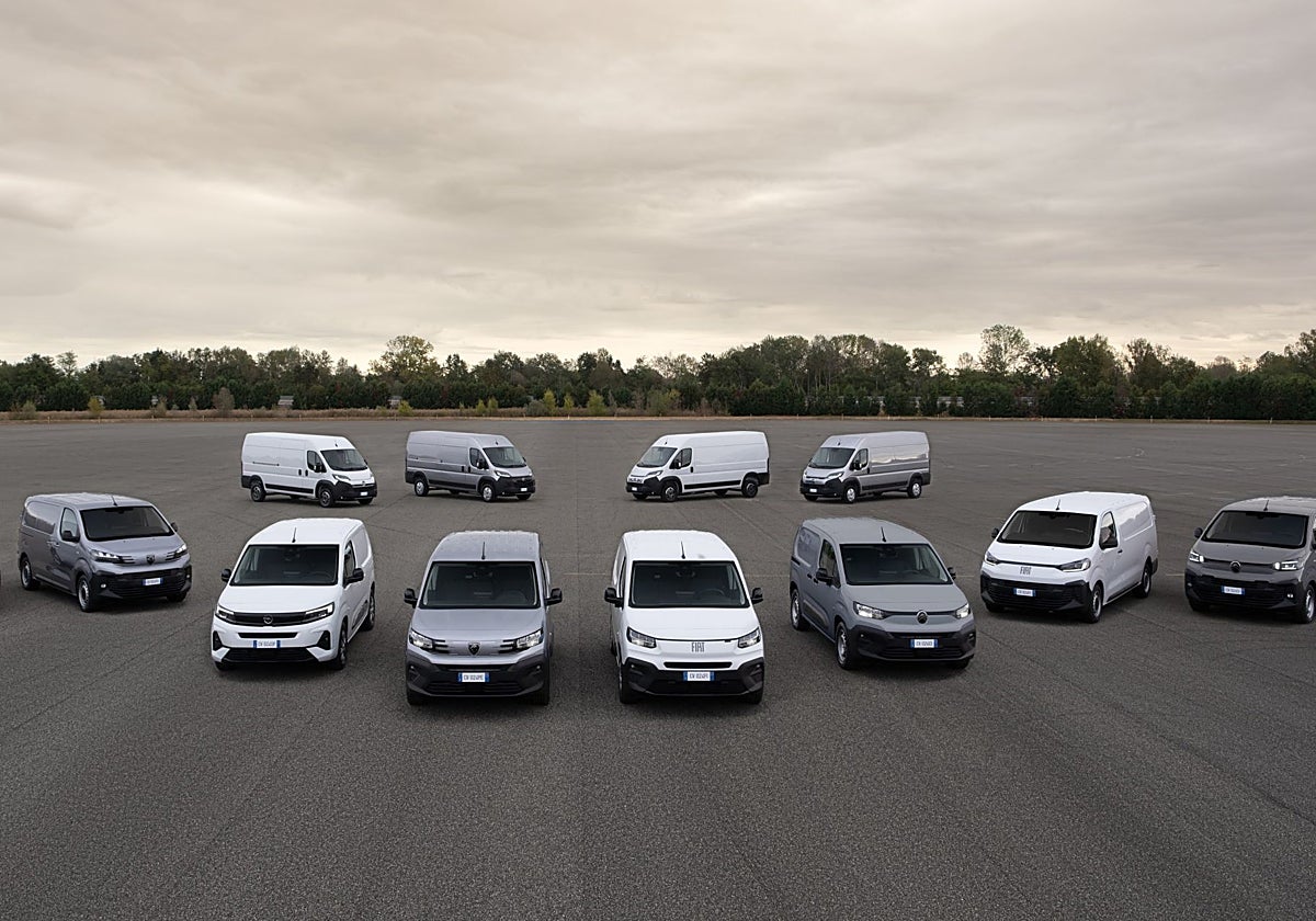 Gama de vehículos industriales Stellantis