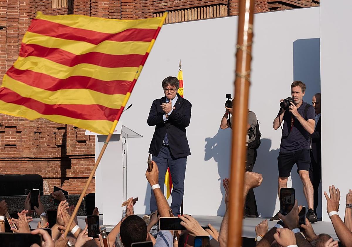 El expresidente de la Generalitat, Carles Puigdemont.
