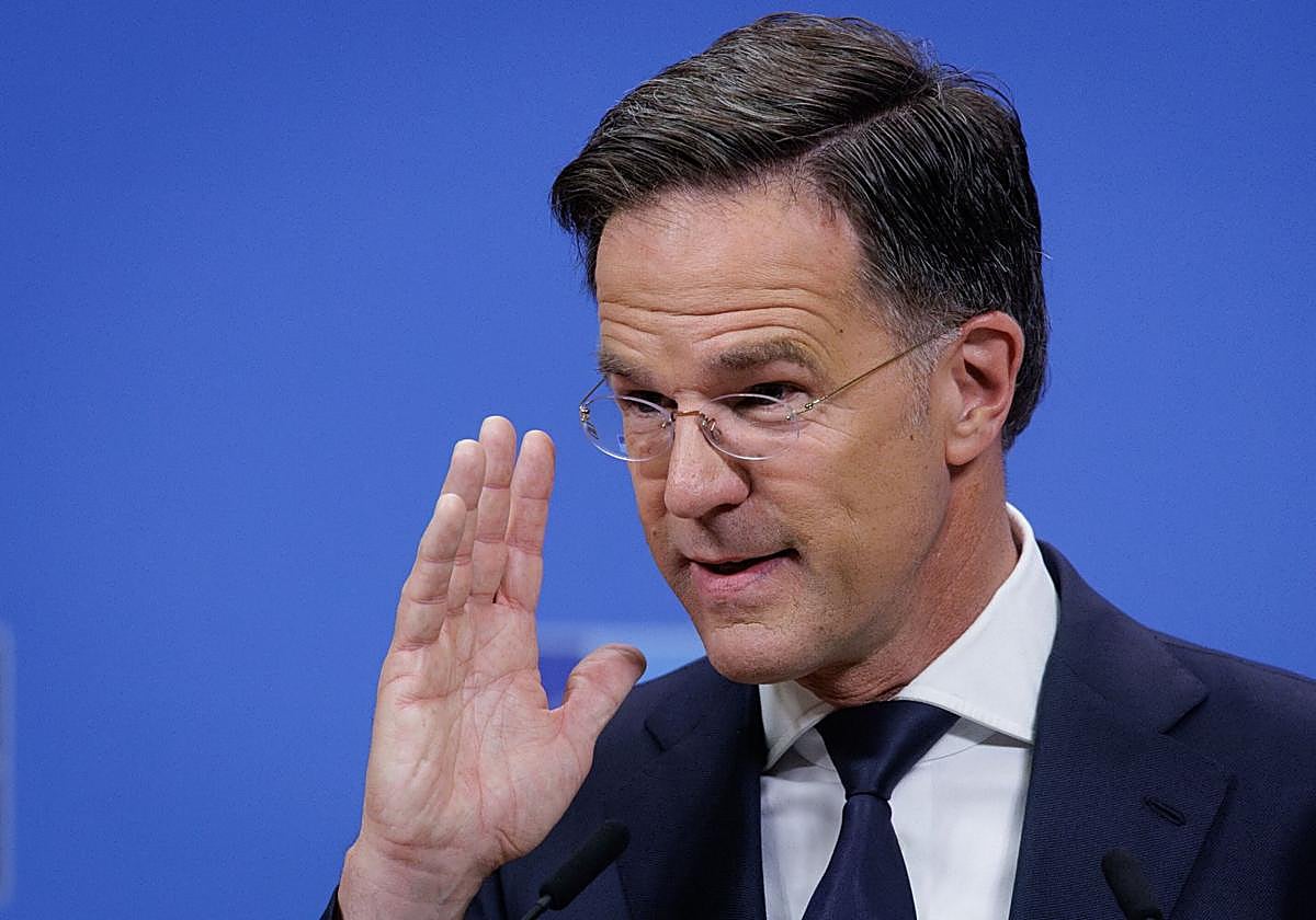 El secretario general de la OTAN, Mark Rutte.