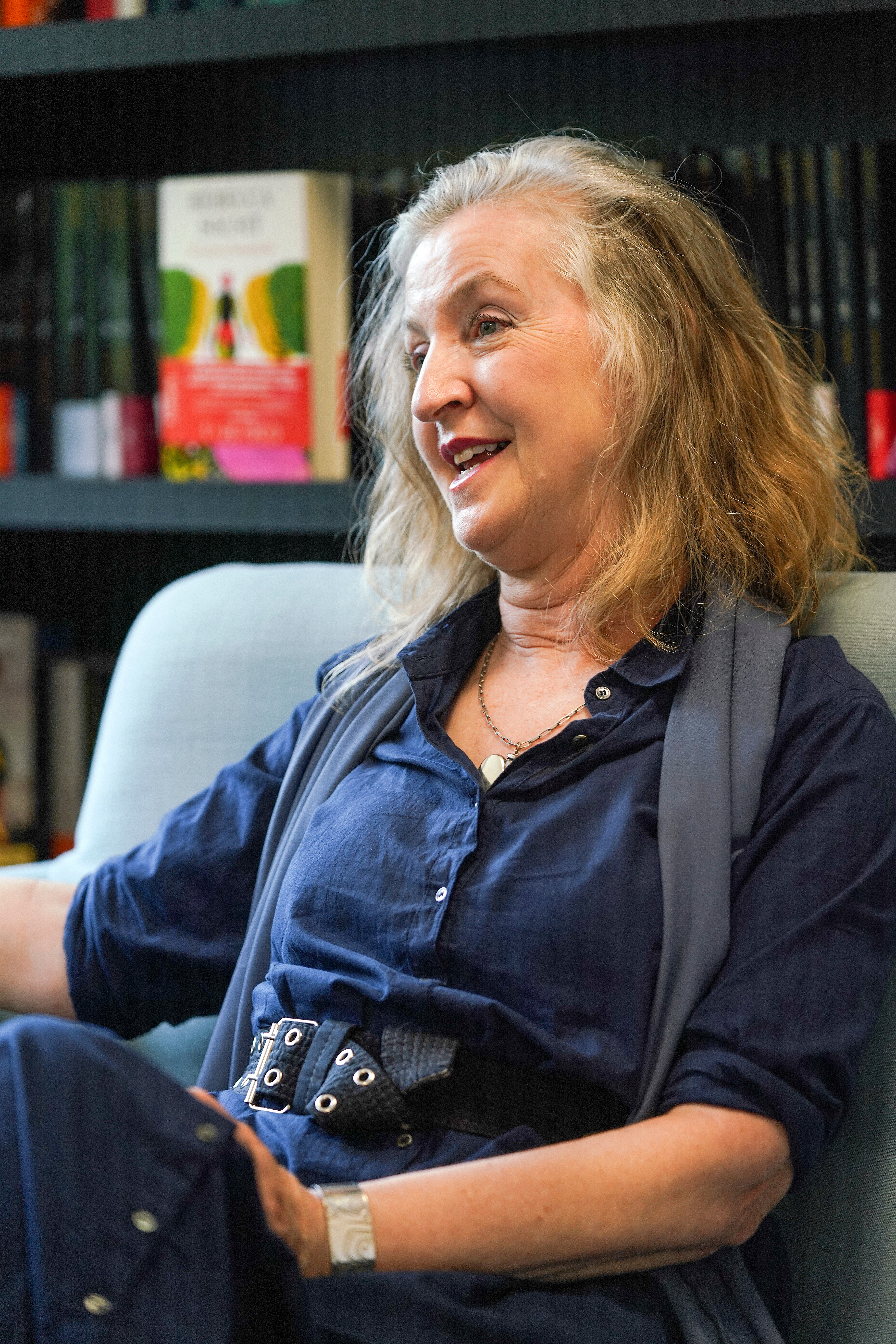 Rebecca Solnit durante la entrevista sobre 'El camino inesperado'