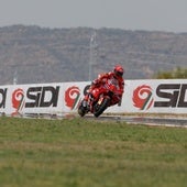 Marc Márquez cumple el trámite en Aragón