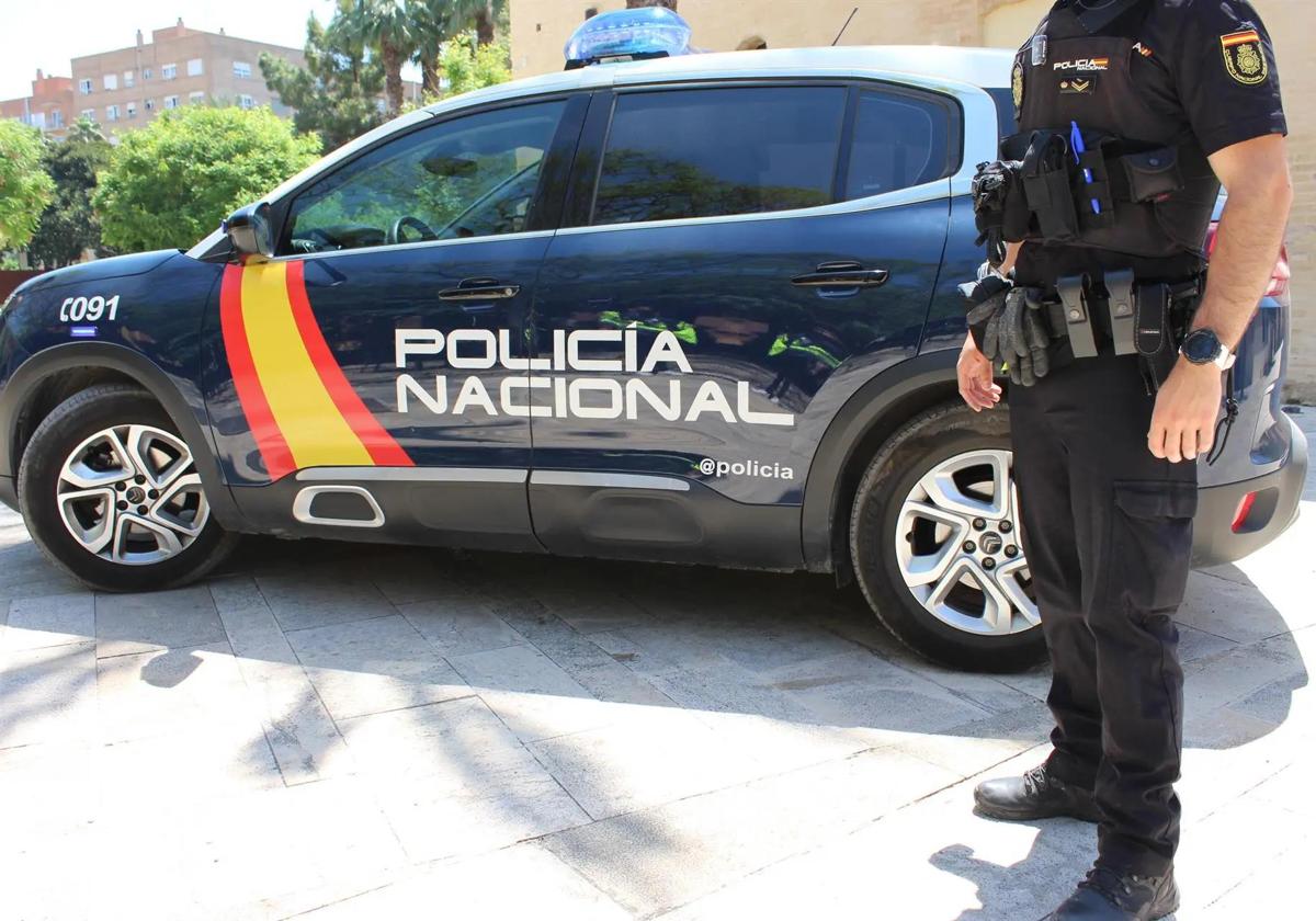 A National Police car.