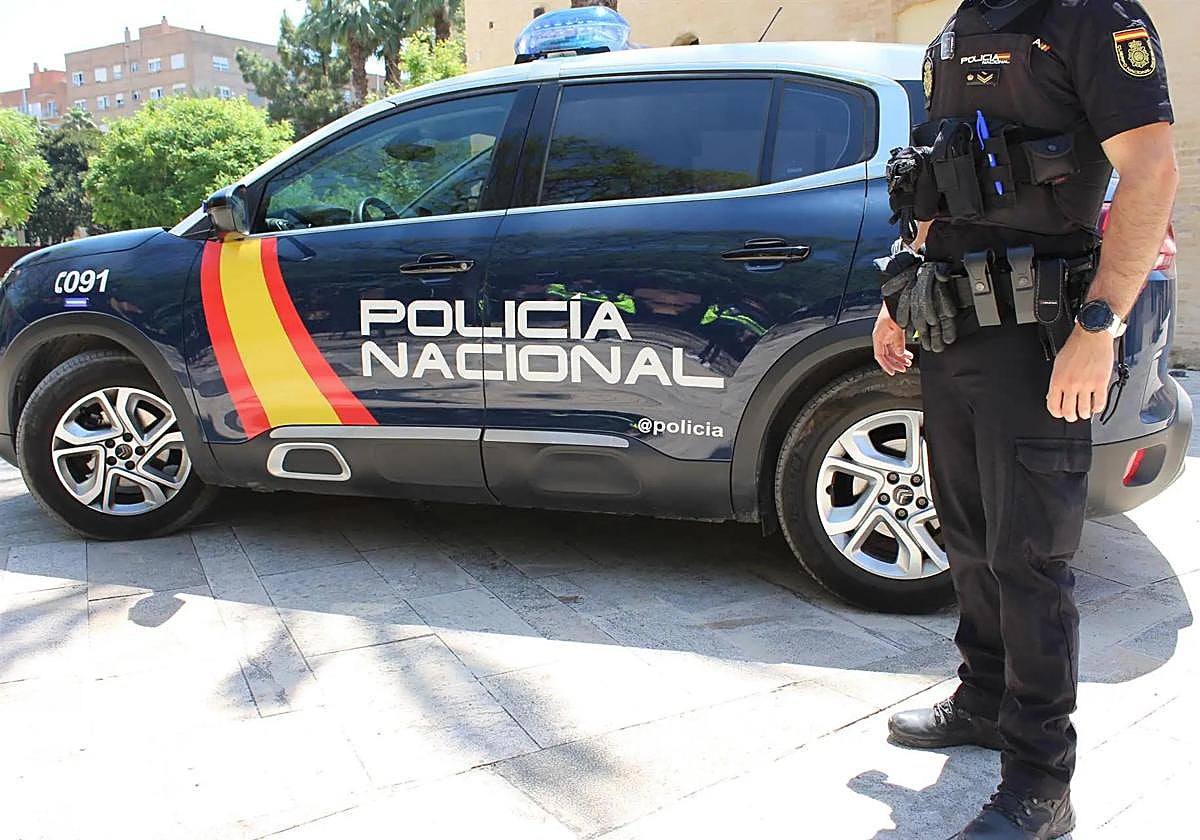 Un coche de la Policía Nacional.