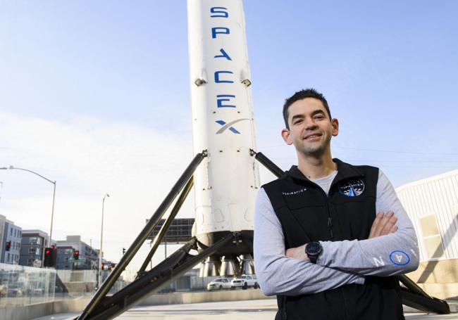 El astronauta Jared Isaacman.