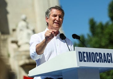 Feijóo pide elecciones generales a Pedro Sánchez: «Hágalo si es tan demócrata»