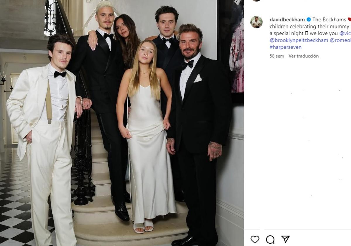 Cara y cruz en el clan Beckham: Carlos III nombrará caballero a David mientras su hijo Romeo rompe con Kim Turnbull