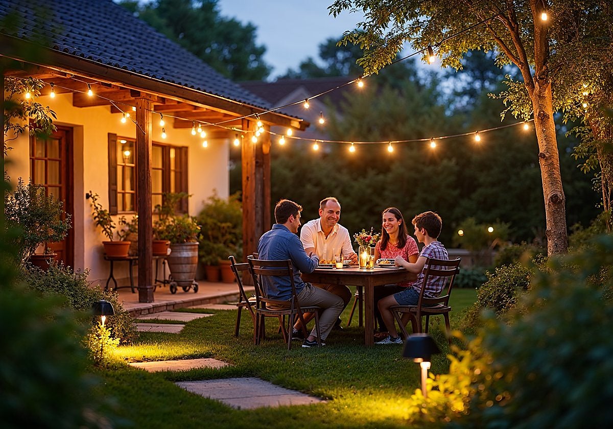 Ilumina tus noches de verano con esta selección de luces solares LED
