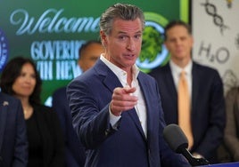 Gavin Newsom, en una reciente intervención.