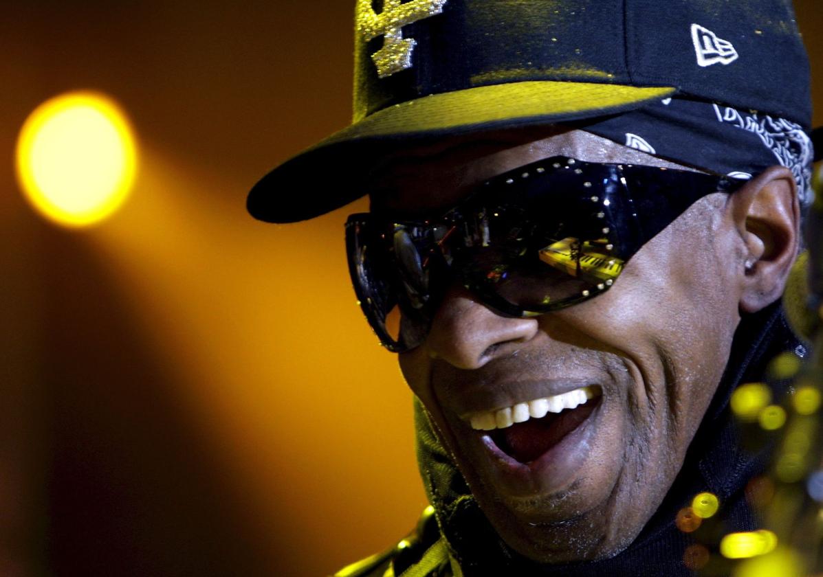 Sly Stone, durante una actuación el Festival de Jazz de Montreal en 2007.