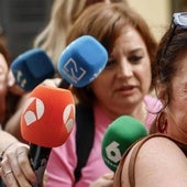 Leire Díez, la pasada semana tras presentar su renuncia en Ferraz