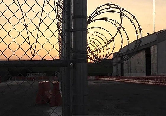 Centro de internamiento de EE UU en Guantánamo.