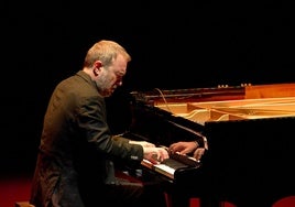 El pianista Moisés P. Sánchez, en su actuación en el festival JazzMadrid, el año pasado.