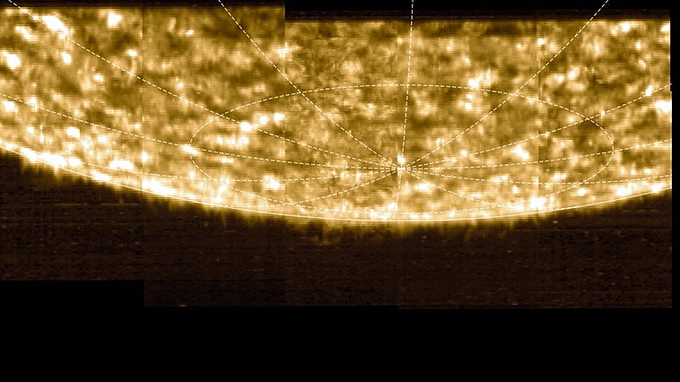Una nave europea consigue las primeras imágenes del polo sur del Sol
