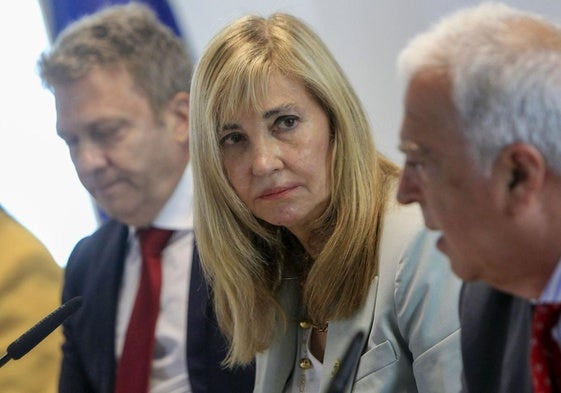 Isabel Perelló, este miércoles, en Alicante.