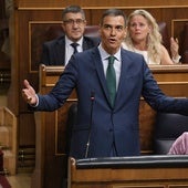 El presidente del Gobierno este miércoles en la última sesión de control al Gobierno del curso