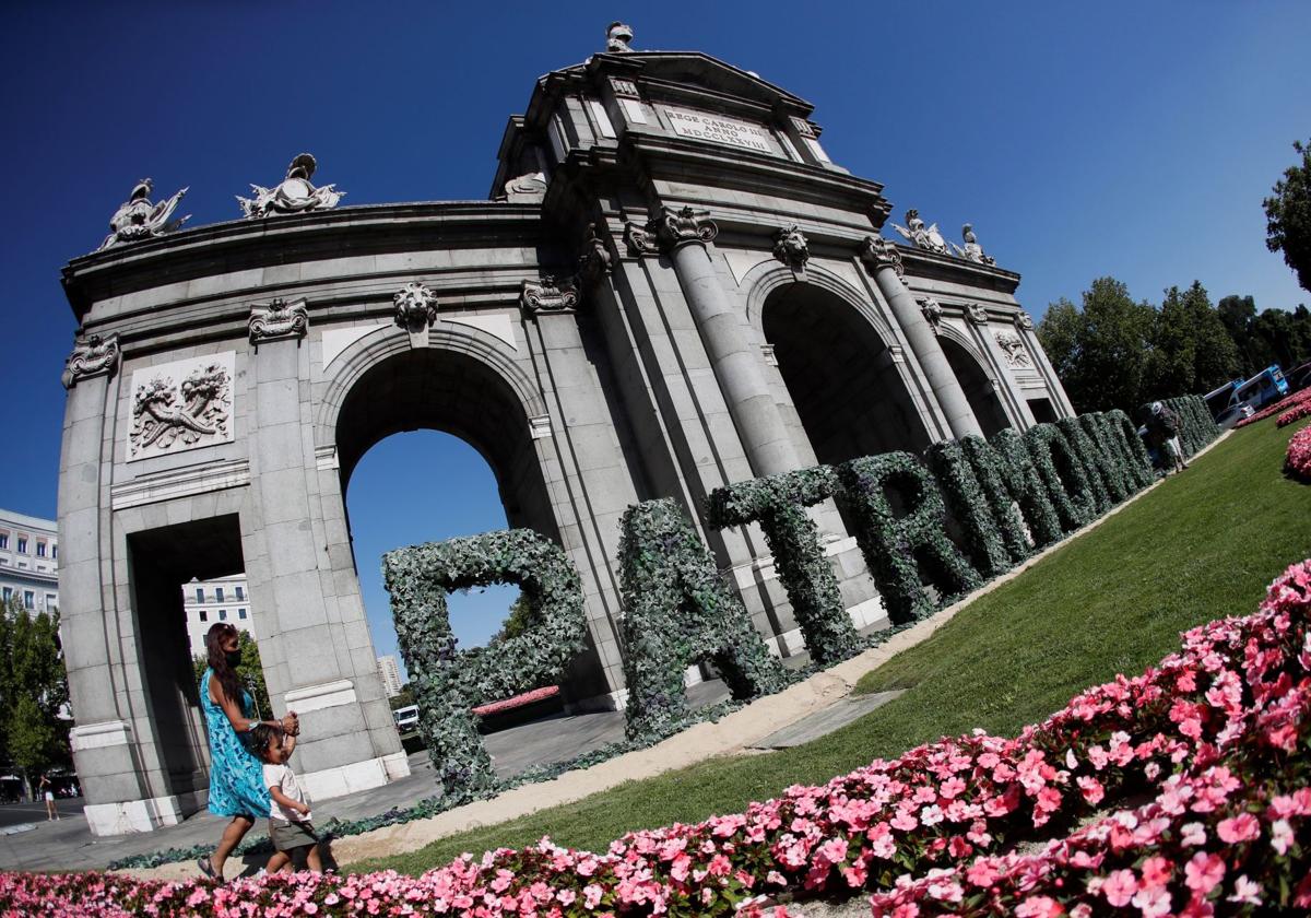 The Puerta de Alcalá, a World Heritage Site since 2021.