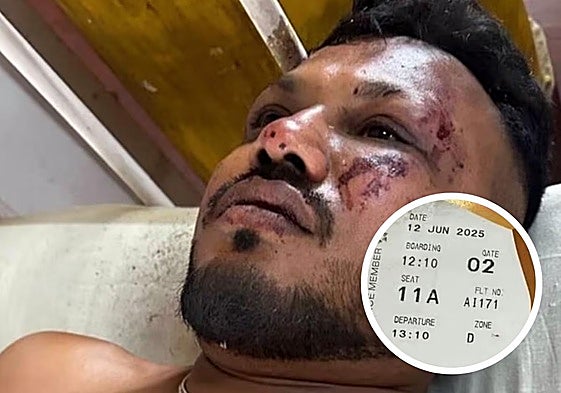 Un superviviente del avión estrellado en India relata lo ocurrido: «30 segundos después del despegue se escuchó un fuerte ruido...»