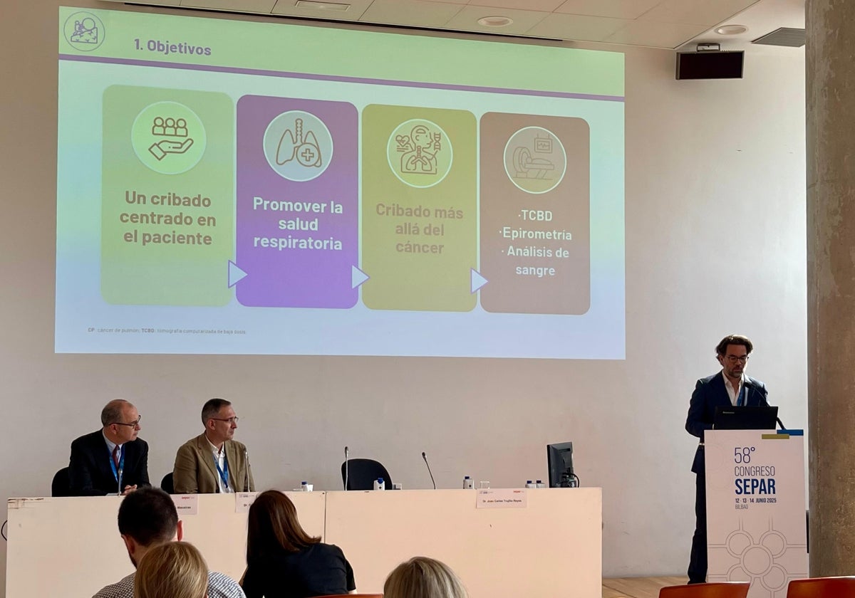 Dr Juan Carlos Trujillo presents the results of the Cassandra project today.