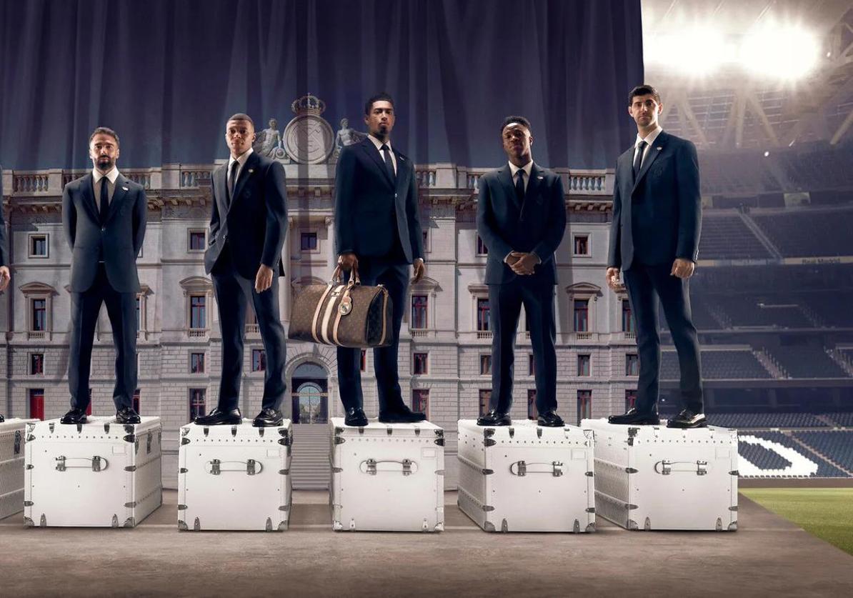 Militao, Carvajal, Mbappé, Bellingham, Vinicius, and Courtois.