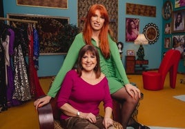 Valeria Vegas y Loles León, gran amiga de Sara Montiel.